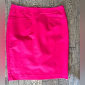 High waisted pencil skirt